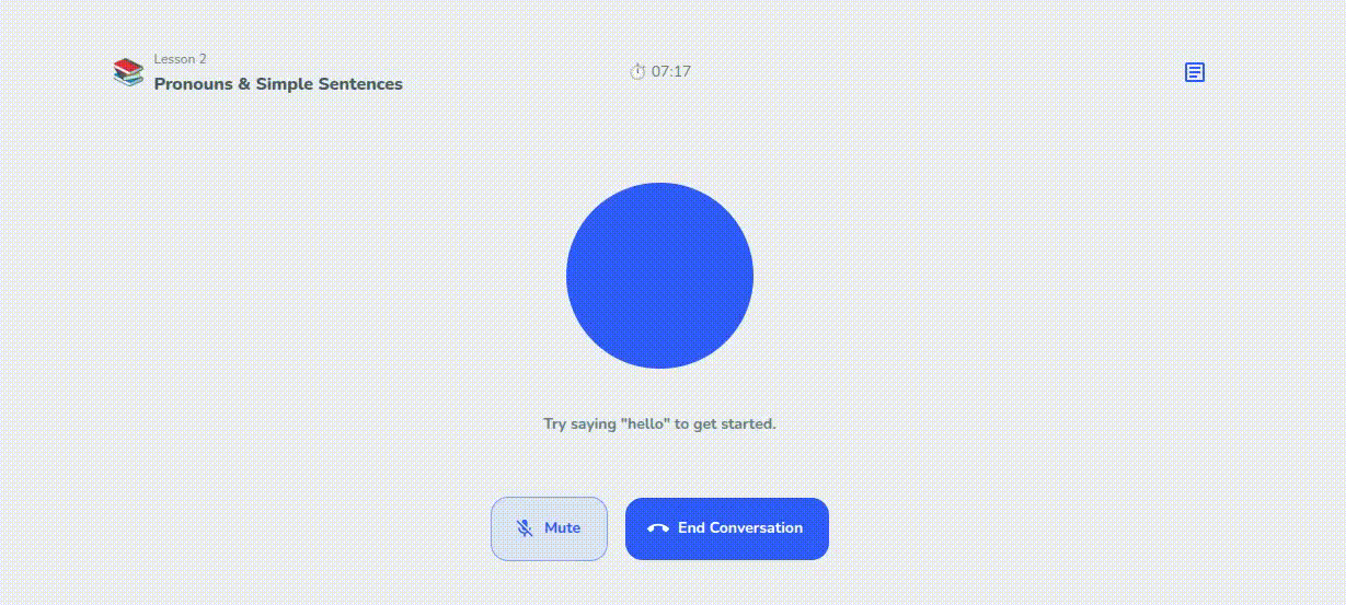 App Conversation Preview (Light)